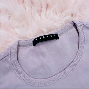 Sisley purple long sleeve size xs